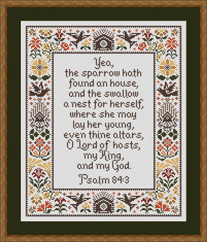 Late Summer Sparrows and Swallows - Psalm 84:3